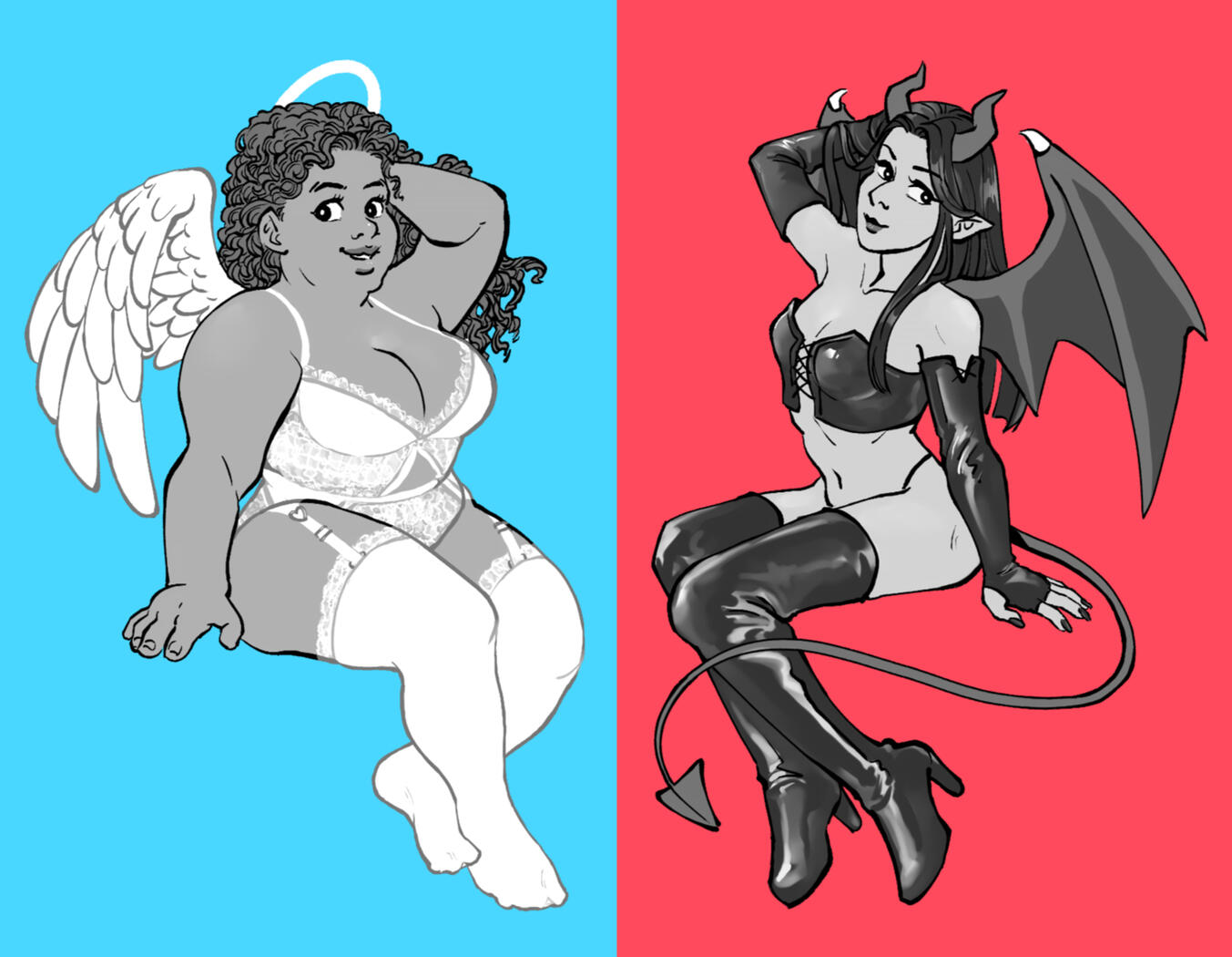 Angel and Devil (Original)
