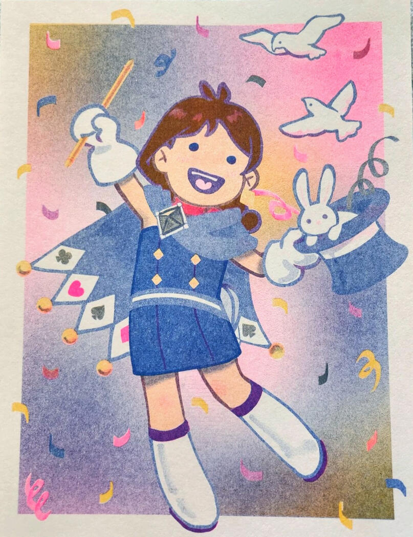 Trucy Risoprint (fanart)