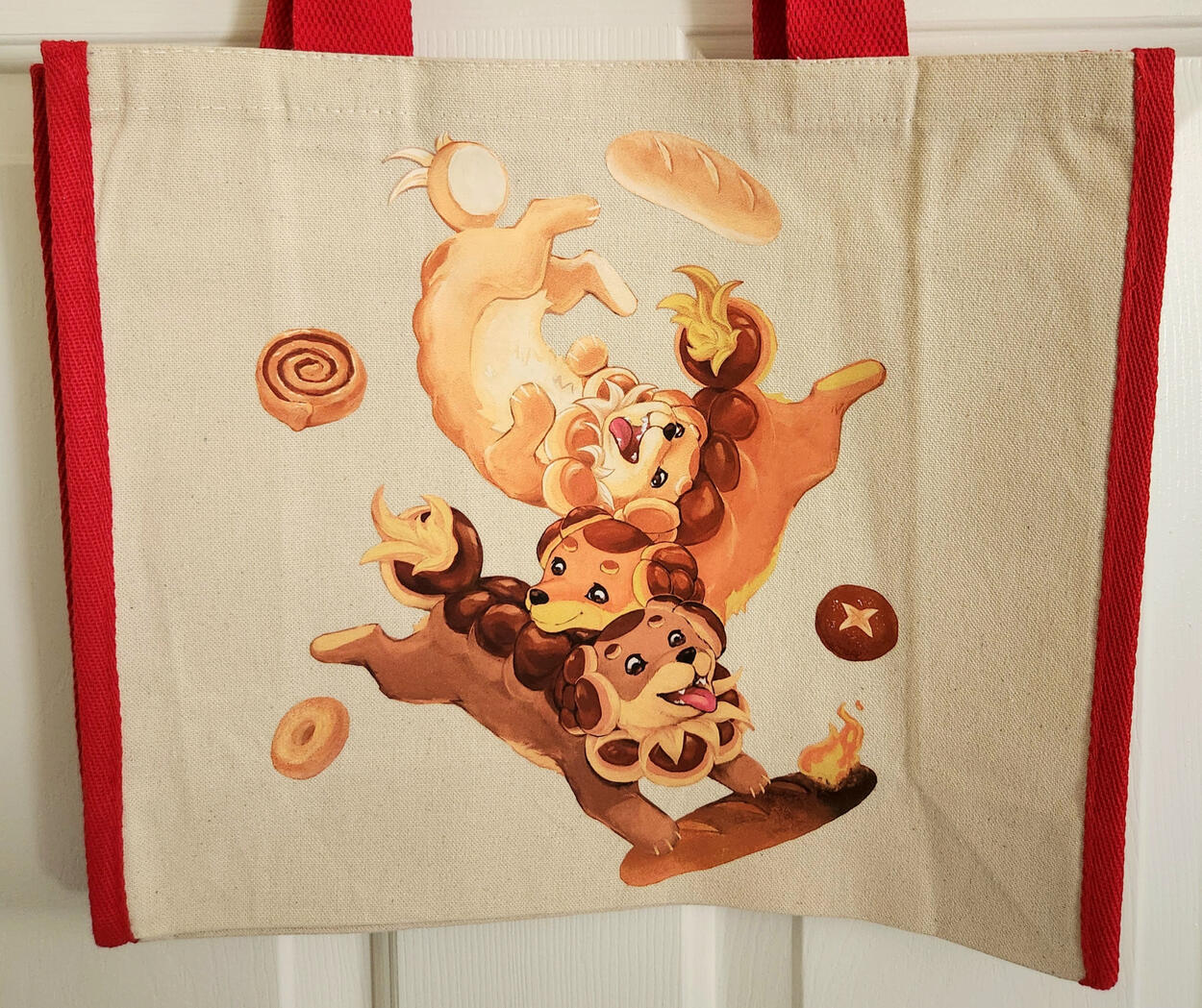 Dachsbuns Tote Bag (Fanart)